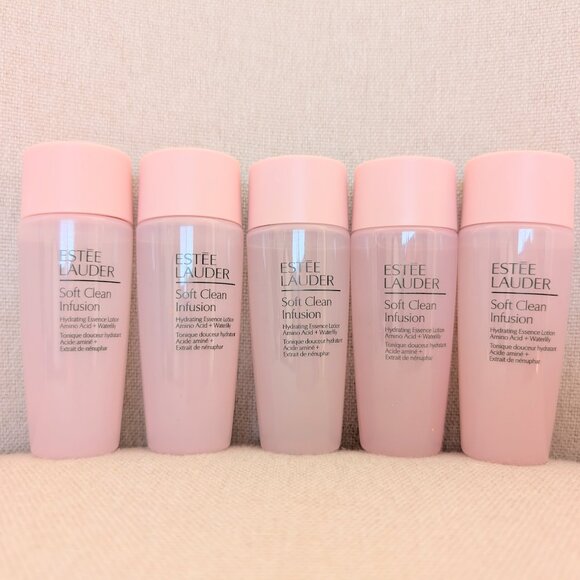 5 x Estee Lauder Soft Clean Infusion Hydrating Essence Lotion 30ml ea = 150 ml - Picture 1 of 3